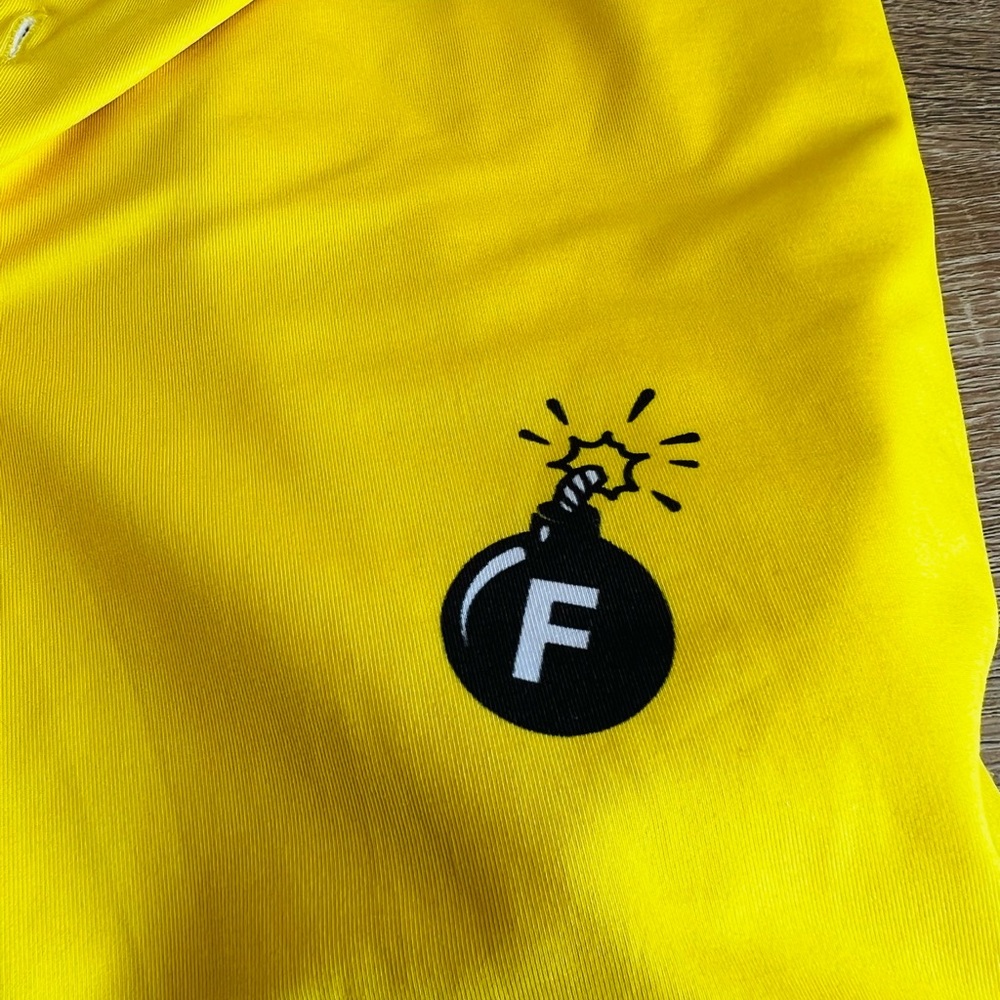 ROLO GOLF F-Bomb Performance Polo Shirt Size 2XL